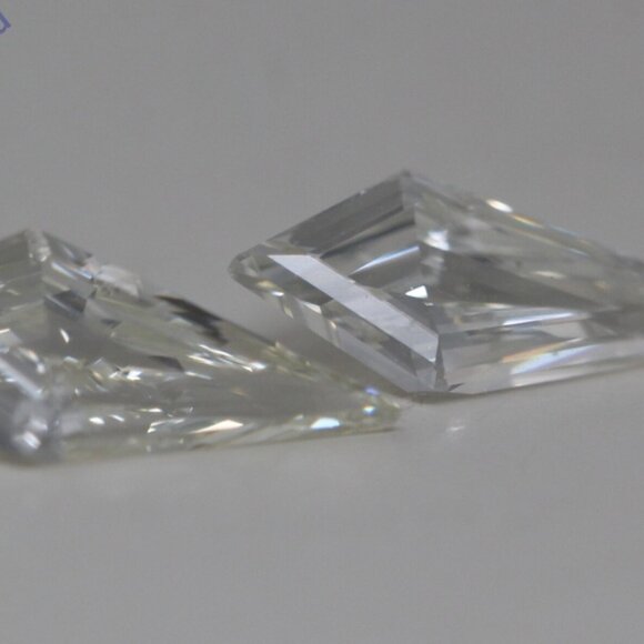 A Pair Of Kite Natural Mined Loose Diamonds (1.05 Ct I Vvs2) C52000017 - Picture 3 of 5